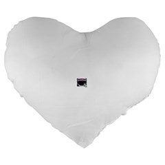 Collage Mousepad Large 19  Premium Flano Heart Shape Cushions by ramisahki