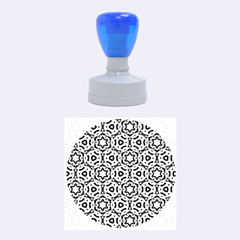 Faux Animal Print Pattern Rubber Round Stamps (medium)