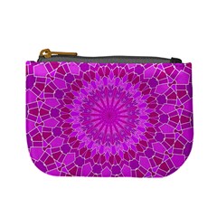 Purple And Pink Mandala Mini Coin Purses by LovelyDesigns4U