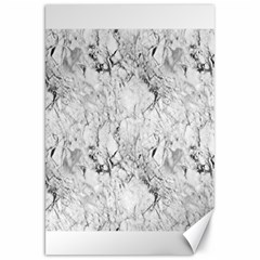 White Marble Canvas 20  X 30   by ArgosPhotography