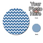 Chevron Pattern Gifts Multi-purpose Cards (Round)  Front 14