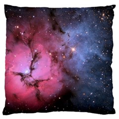 Trifid Nebula Standard Flano Cushion Cases (one Side) 
