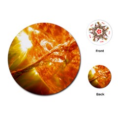 Solar Flare 2 Playing Cards (round) 