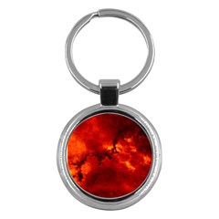 Rosette Nebula 2 Key Chains (round)  by trendistuff