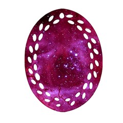 Rosette Nebula 1 Ornament (oval Filigree)  by trendistuff