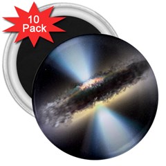 Hidden Black Hole 3  Magnets (10 Pack)  by trendistuff