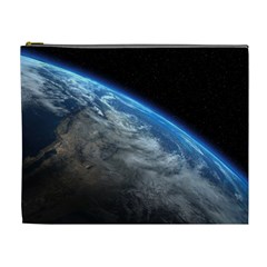 Earth Orbit Cosmetic Bag (xl) by trendistuff