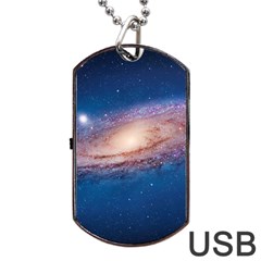 Andromeda Dog Tag Usb Flash (one Side) by trendistuff