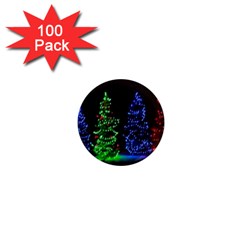 Christmas Lights 1 1  Mini Magnets (100 Pack) 