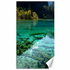 Jiuzhaigou Valley 2 Canvas 40  X 72   by trendistuff