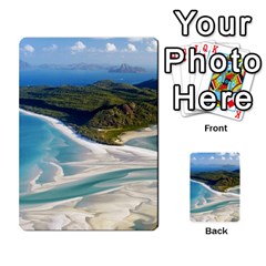 Whitehaven Beach 1 Multi-purpose Cards (rectangle)  by trendistuff