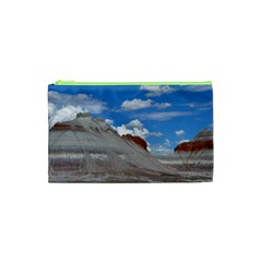 Petrified Forrest Tepees Cosmetic Bag (xs) by trendistuff