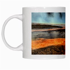 Fire River White Mugs by trendistuff