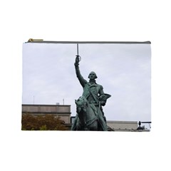 Washington Statue Cosmetic Bag (large)  by trendistuff
