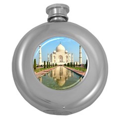Taj Mahal Round Hip Flask (5 Oz) by trendistuff