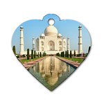 TAJ MAHAL Dog Tag Heart (Two Sides)