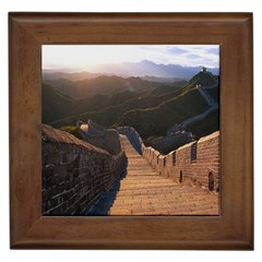 Great Wall Of China 2 Framed Tiles