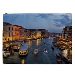 Venice Canal Cosmetic Bag (xxl)  by trendistuff