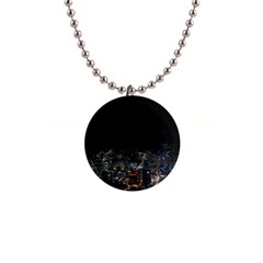 Seoul Night Lights Button Necklaces by trendistuff