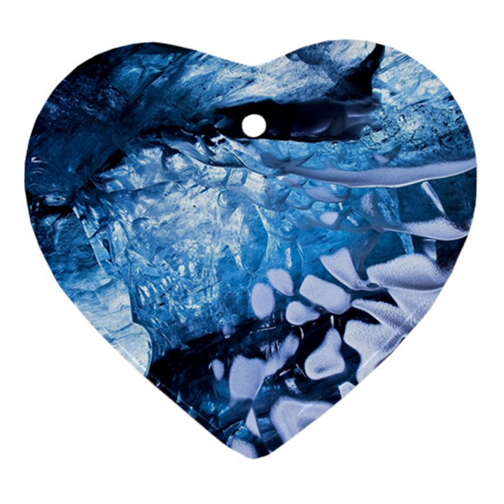 SVMNAFELLSJVKULL Heart Ornament (2 Sides)