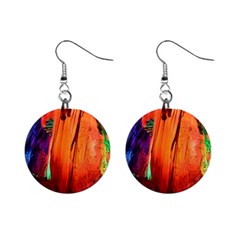 Reed Flute Caves 4 Mini Button Earrings by trendistuff