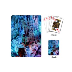 Reed Flute Caves 3 Playing Cards (mini)  by trendistuff