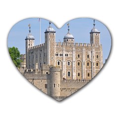 Tower Of London 2 Heart Mousepads by trendistuff