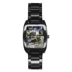 Tower Of London 1 Stainless Steel Barrel Watch by trendistuff