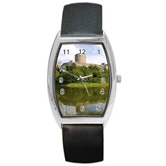 Pembroke Castle Barrel Metal Watches by trendistuff