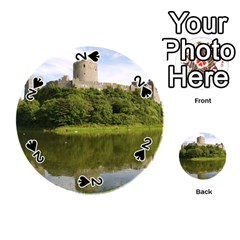 Pembroke Castle Playing Cards 54 (round)  by trendistuff