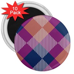 Argyle Variation			3  Magnet (10 Pack) by LalyLauraFLM