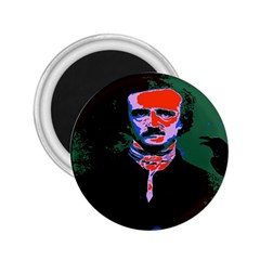 Edgar Allan Poe Pop Art  2 25  Magnets