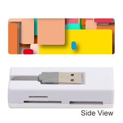 Rounded Rectangles Memory Card Reader (stick) 