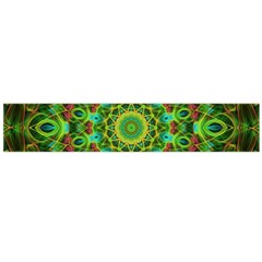 Peacock Feathers Mandala Flano Scarf (large) by Zandiepants