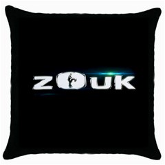 Zouk Throw Pillow Case (black) by LetsDanceHaveFun