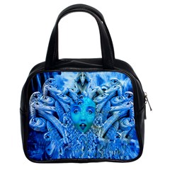 Medusa Metamorphosis Classic Handbags (2 Sides) by icarusismartdesigns