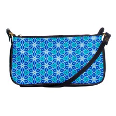 Aqua Hawaiian Stars Under A Night Sky Dance Shoulder Clutch Bags by DianeClancy