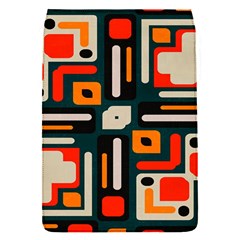 Shapes In Retro Colors Texture                   			removable Flap Cover (s) by LalyLauraFLM
