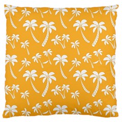 Summer Palm Tree Pattern Large Cushion Case (one Side) by TastefulDesigns