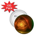 Orange Rose 1.75  Buttons (100 pack) 