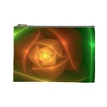 Orange Rose Cosmetic Bag (Large) 