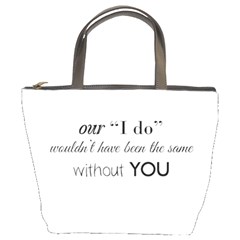 Wedding Favor/thank You Bucket Bags by LittileThingsInLife