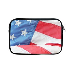Folded American Flag Apple Ipad Mini Zipper Cases by StuffOrSomething