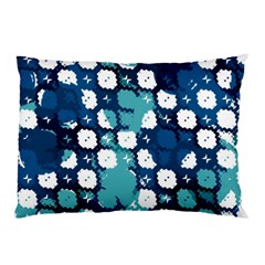 Blue Texture                       			pillow Case by LalyLauraFLM
