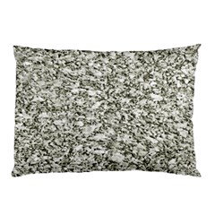Black And White Abstract Texture Pillow Case (two Sides)