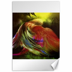 Hug Of Birds Canvas 12  X 18   by TastefulDesigns