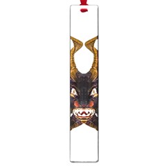 Demon Tribal Mask Large Book Marks by dflcprints