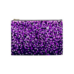 Purple Rain Cosmetic Bag (medium)  by KirstenStar