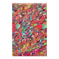 Expressive Abstract Grunge Shower Curtain 48  X 72  (small) 