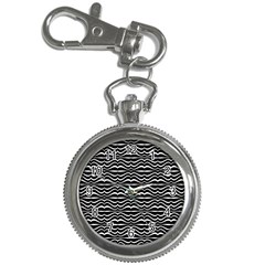 Modern Zebra Pattern Key Chain Watches